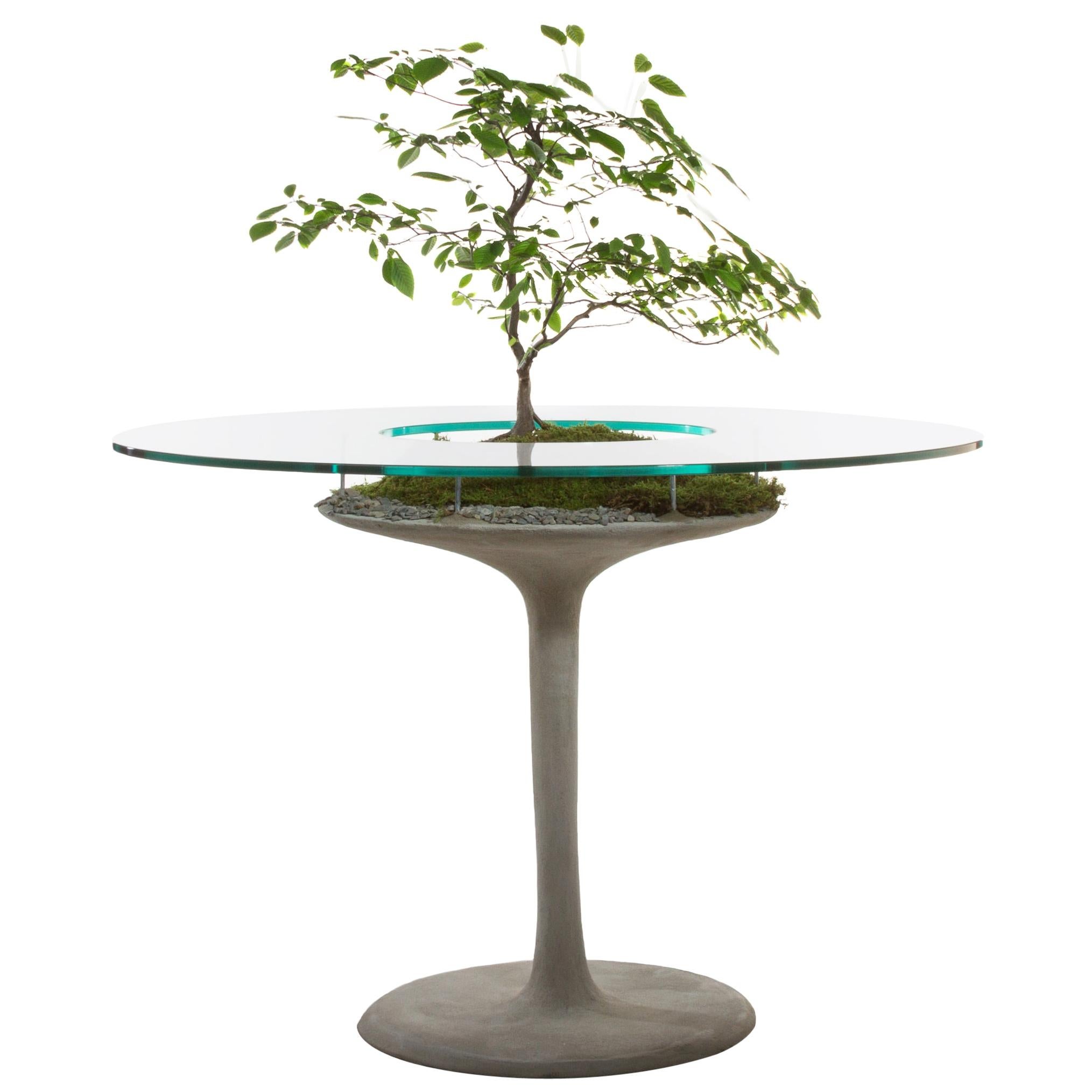 Concrete Eero Table by OPIARY (D54", H30")