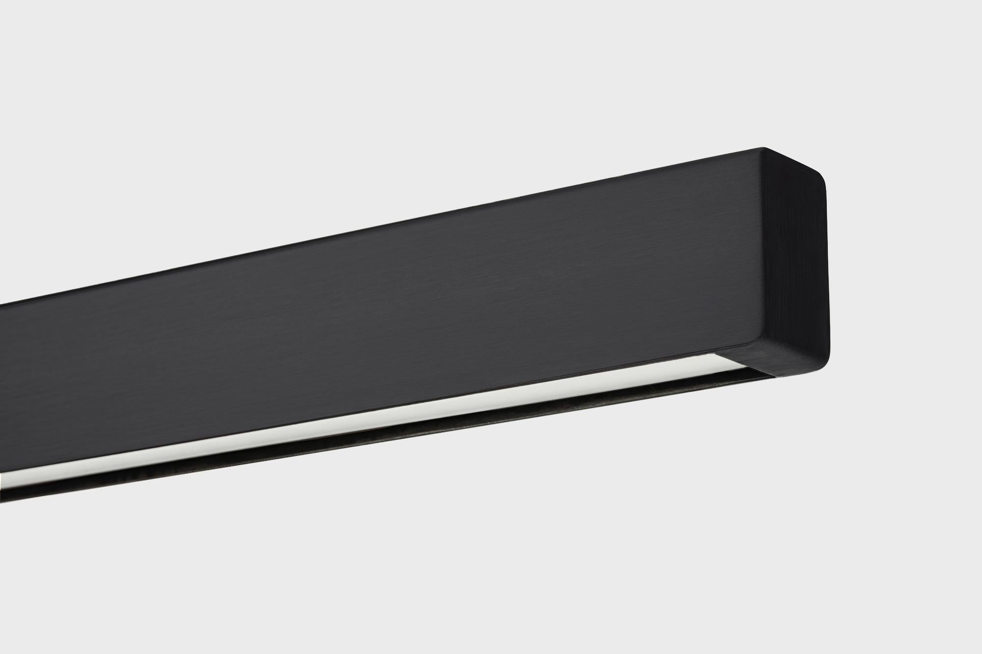 Lámpara Colgante Horizontal Personalizable 'I-Model Cordless' Acero Negro, 200 Siglo XXI y contemporáneo en venta