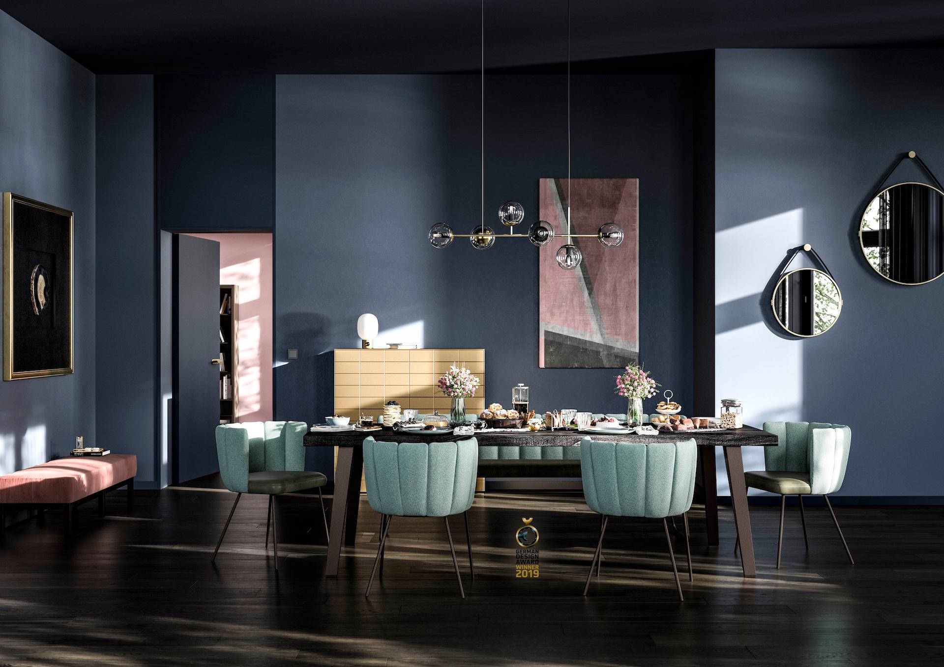 Anpassbarer KFF Gaia Stuhl von Monica Armani im Angebot 4