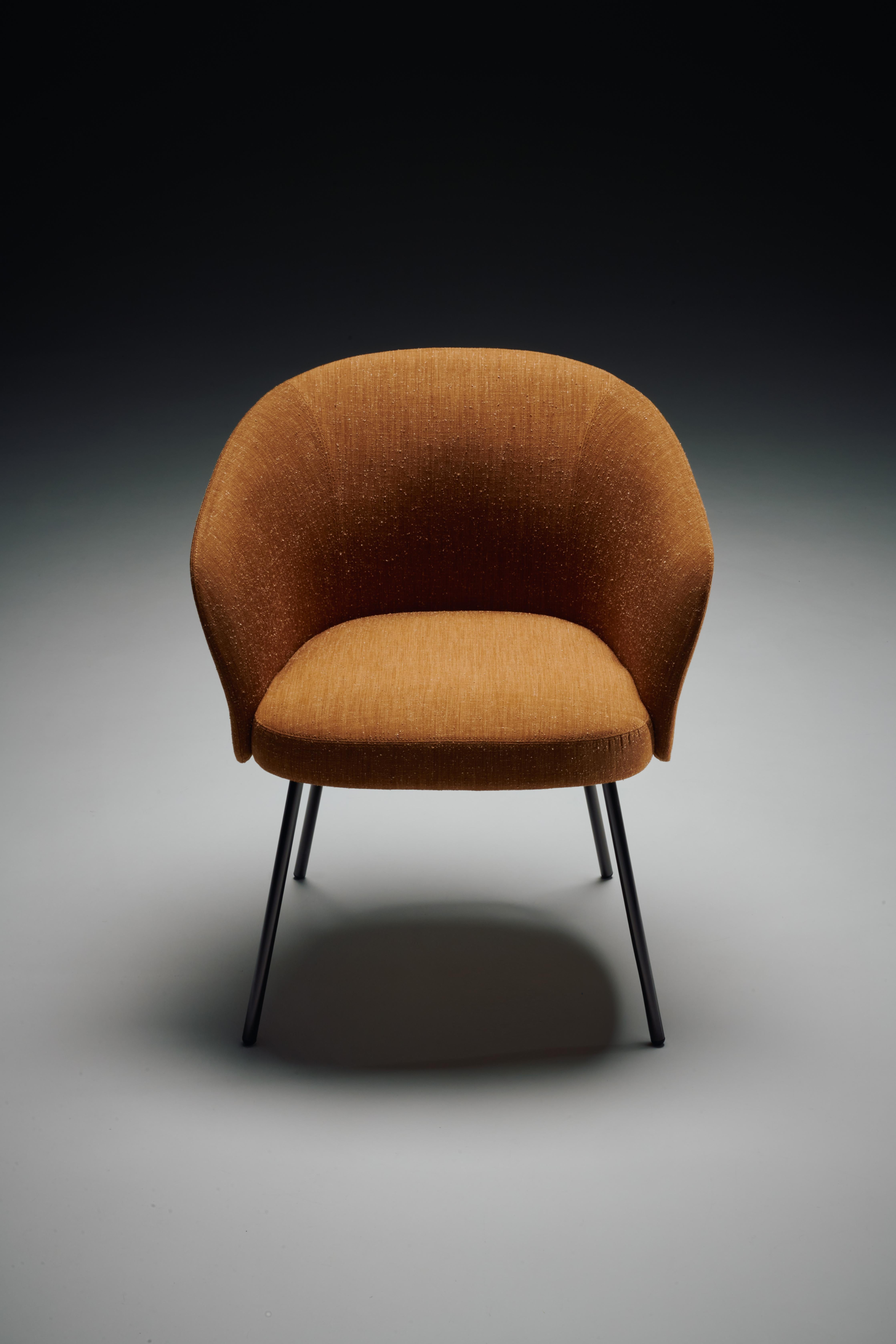 Italian Customizable La Manufacture-Paris Breeze Chair by Sebastian Herkner For Sale
