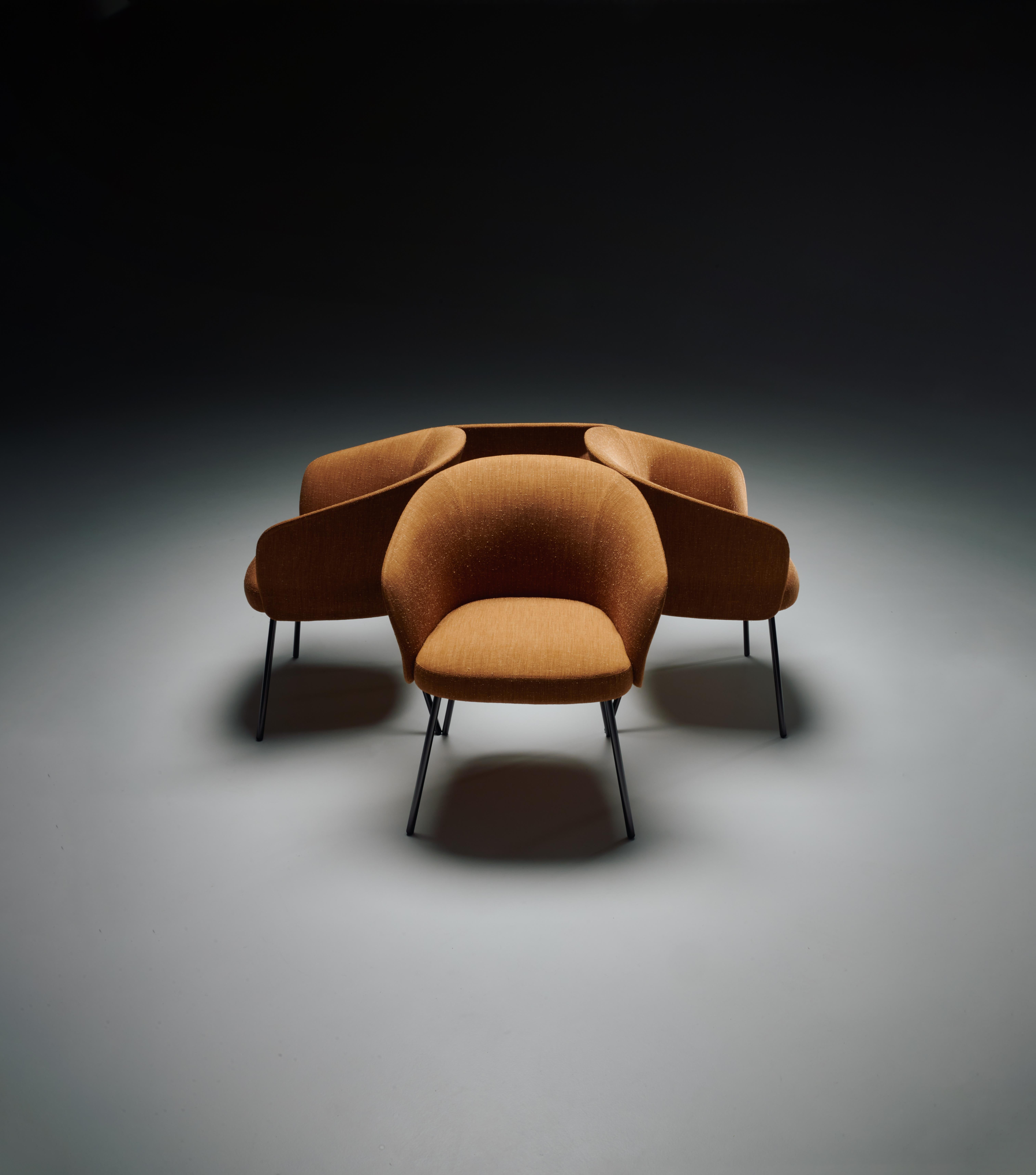 Customizable La Manufacture-Paris Breeze Chair by Sebastian Herkner In New Condition For Sale In New York, NY