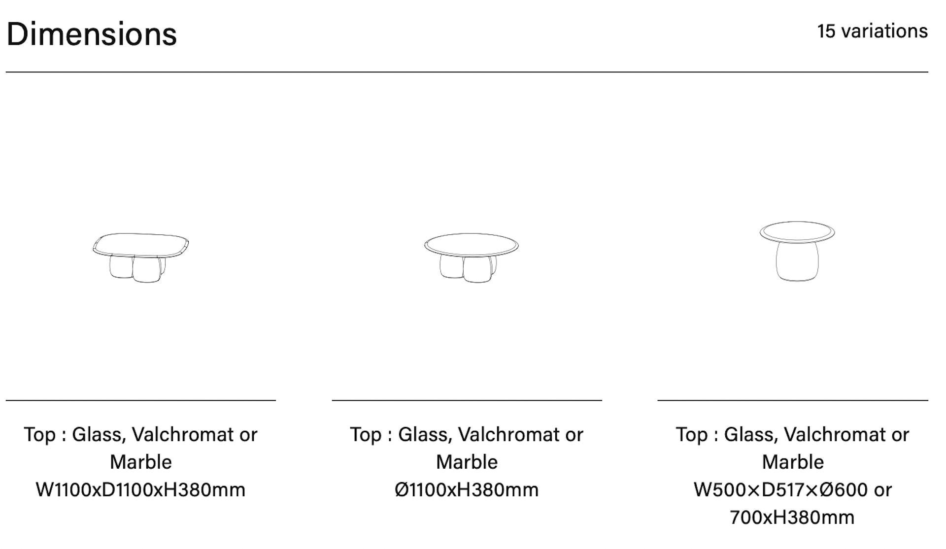 Tavolo personalizzabile La Manufacture-Paris Gem Table di Sebastian Herkner in vendita 9
