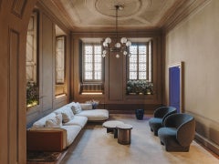 Customizable La Manufacture-Paris Moro Armchair Designed by Sebastian Herkner