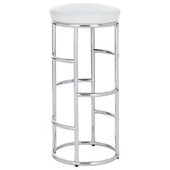 Customizable Leather ClassiCon Satish Bar Stool by Eckart Muthesius