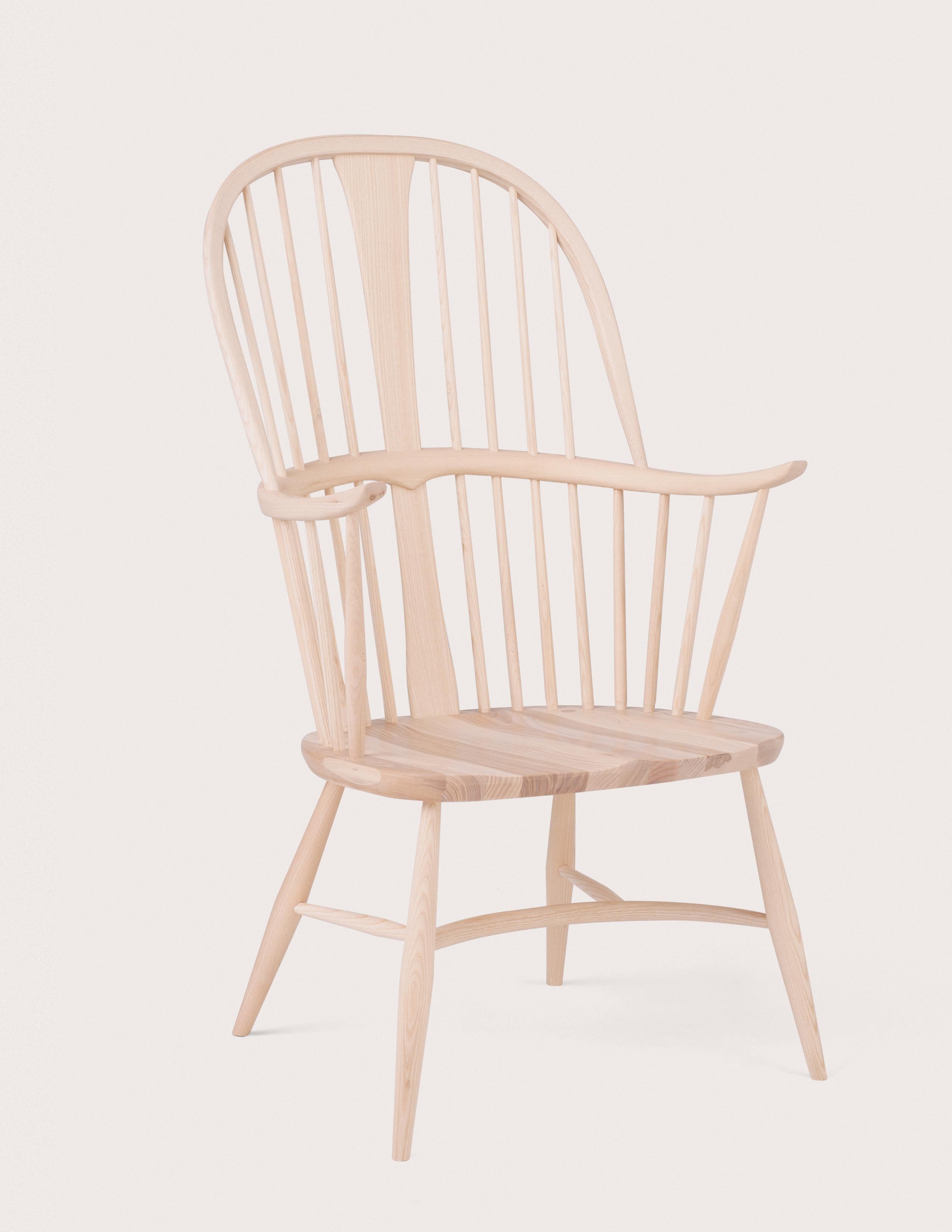 British Customizable L.Ercolani  Chairmakers Chair by Lucian R Ercolani For Sale