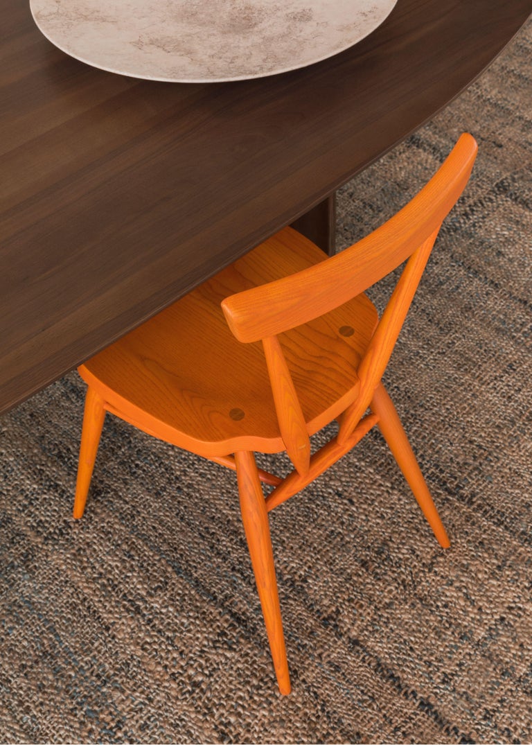 Customizable L.Ercolani Stacking Chair Designed by Lucian R Ercolani