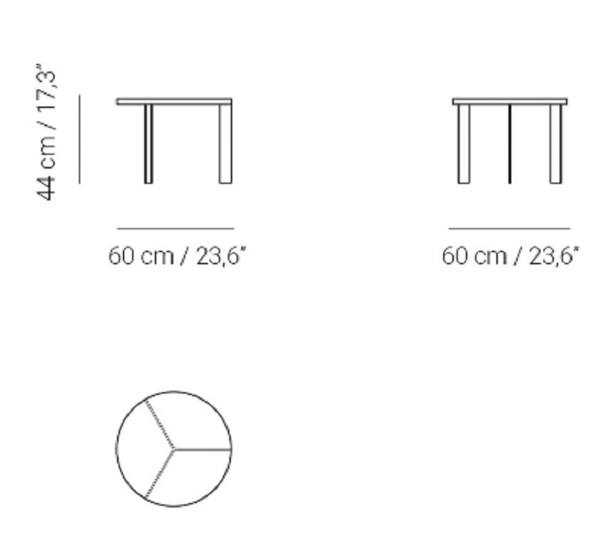 XXIe siècle et contemporain Table d'appoint de luxe personnalisable par Ramón Esteve en finition laiton antique/nickel en vente