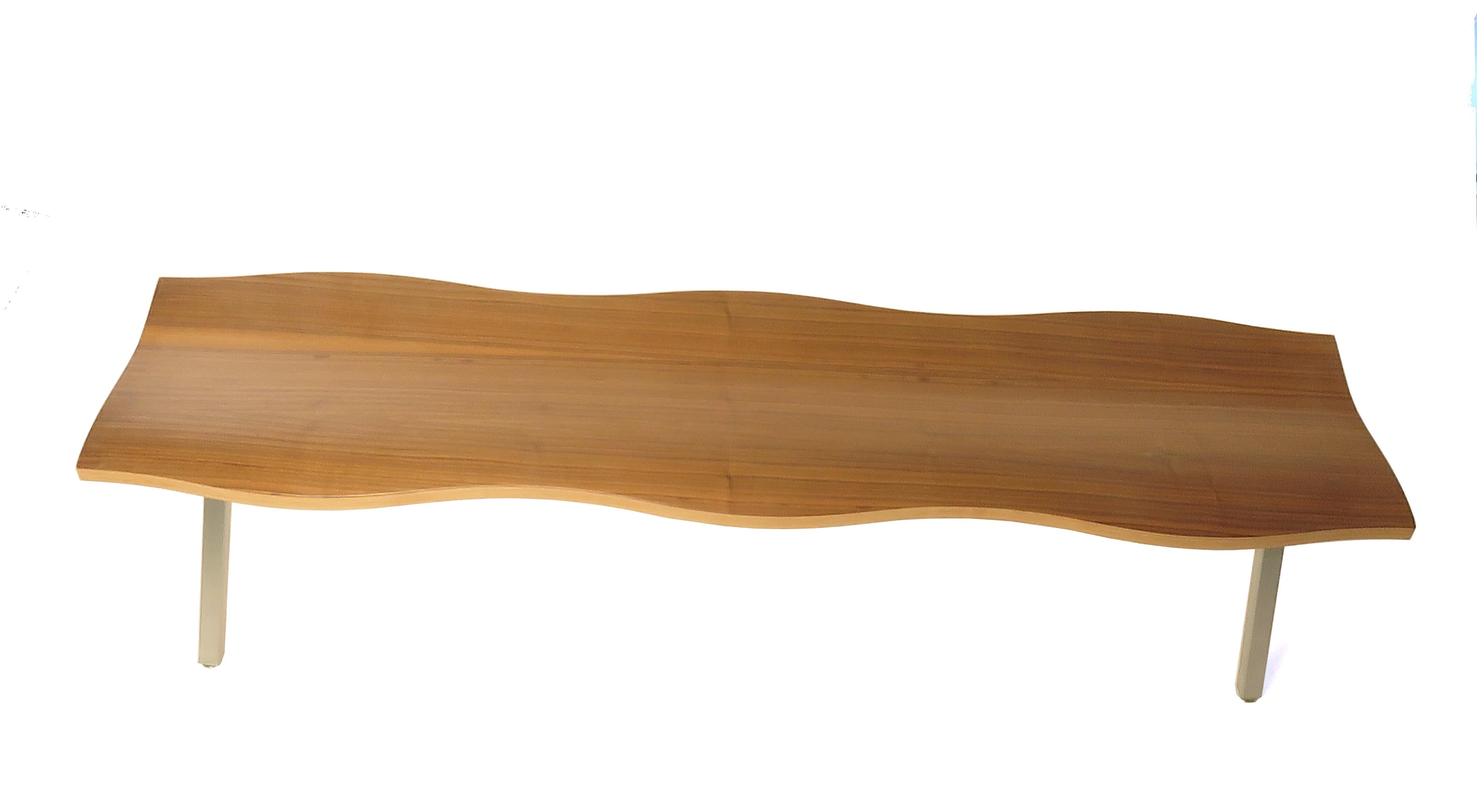 Modern Customizable Maple Three-Seat Bench by Peter Danko For Sale