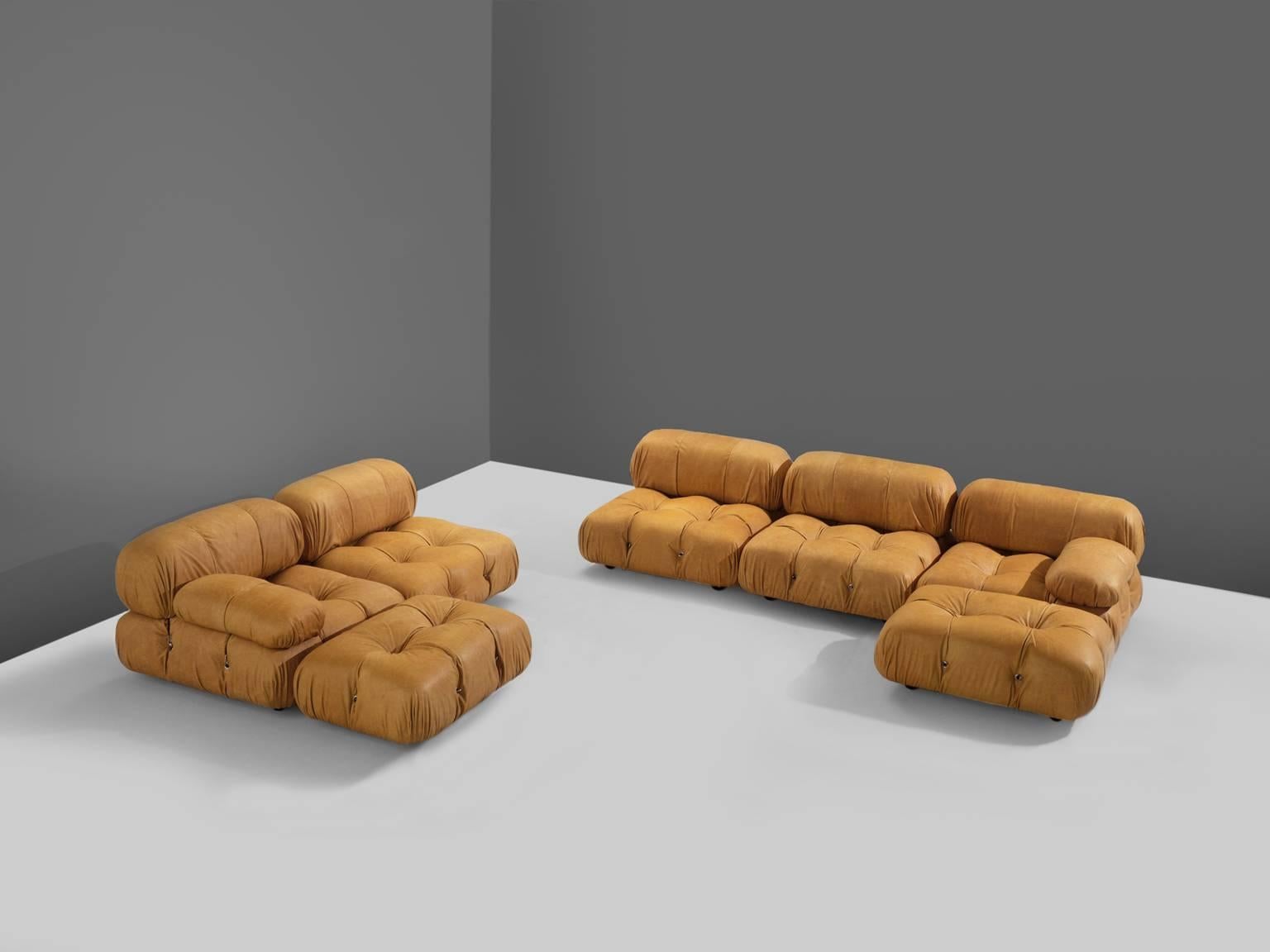mario bellini leather sofa