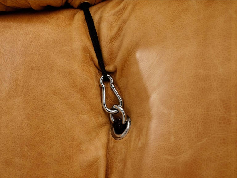 Customizable Mario Bellini 'Camaleonda' Modular Sofa in Cognac Leather 1