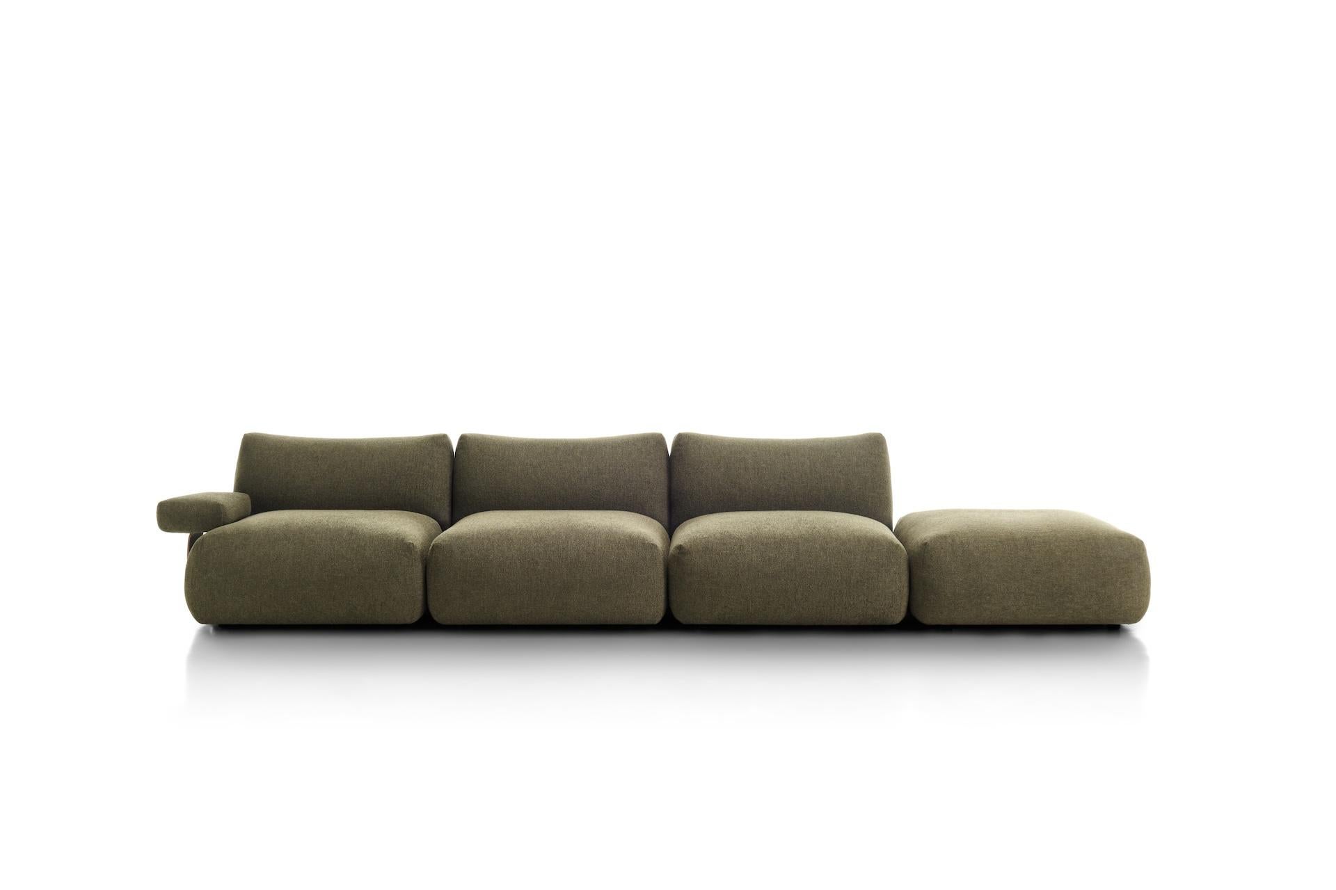 Customizable MDF Italia Goom Sofa by Jean Marie Massaud For Sale 5