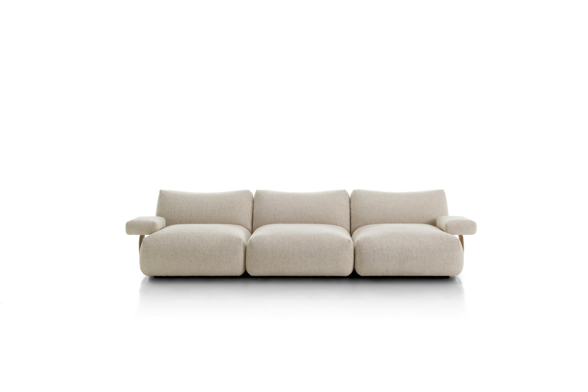 Customizable MDF Italia Goom Sofa by Jean Marie Massaud For Sale 6