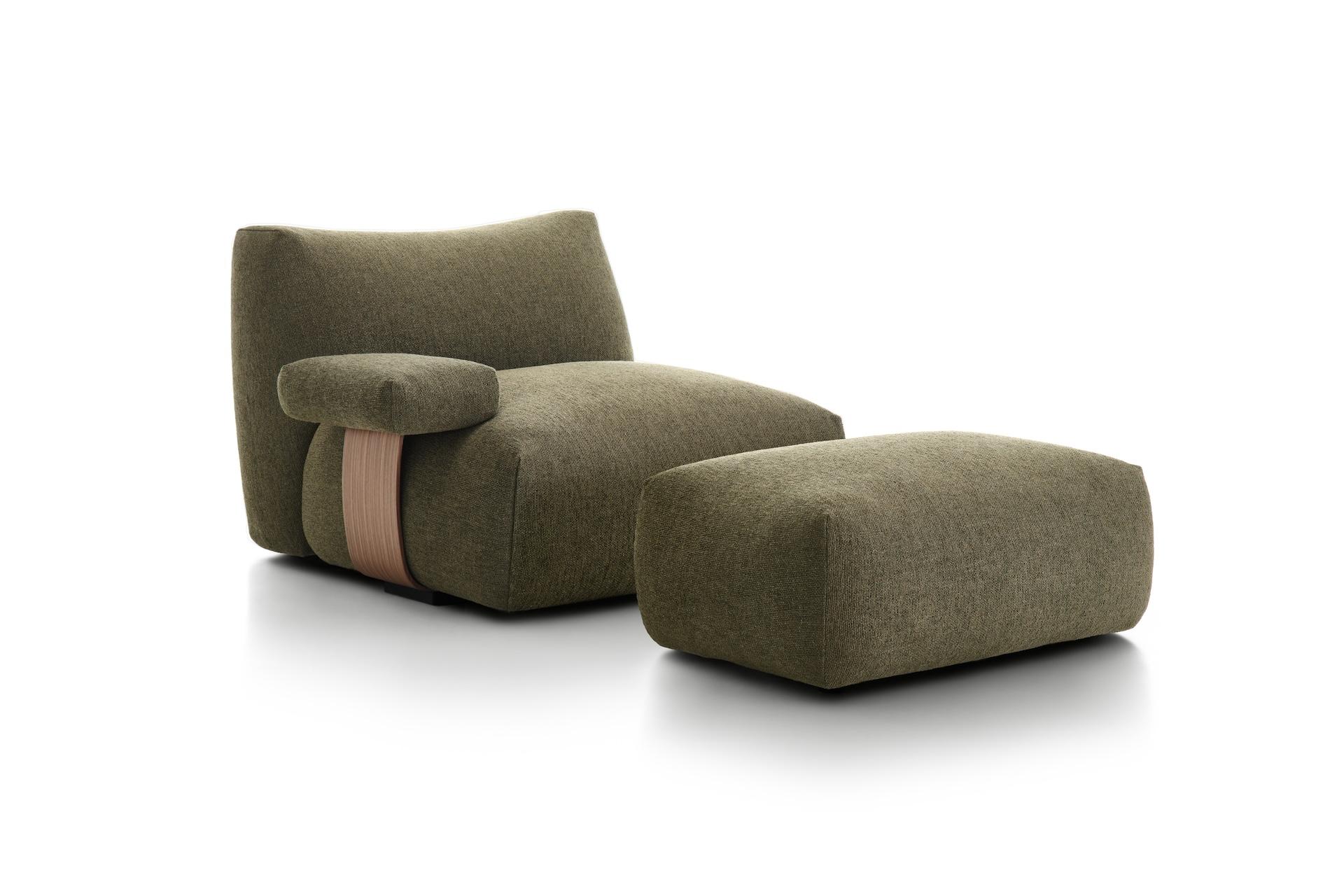 Customizable MDF Italia Goom Sofa by Jean Marie Massaud For Sale 9