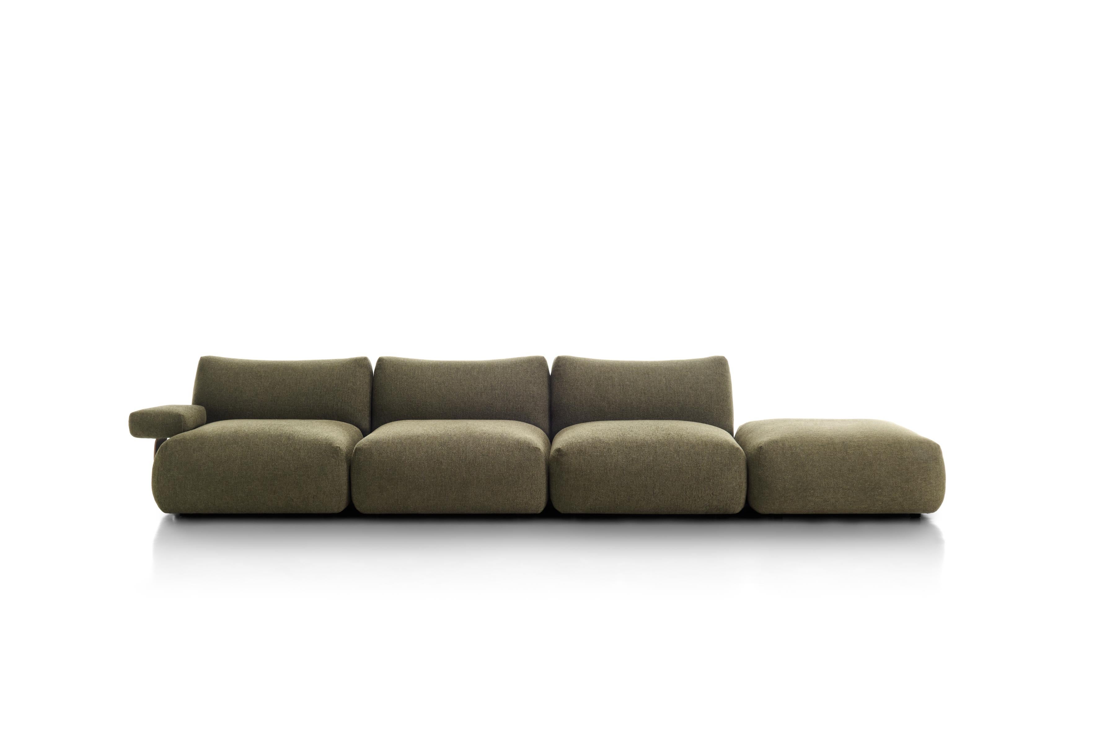 Customizable MDF Italia Goom Sofa by Jean Marie Massaud For Sale 2