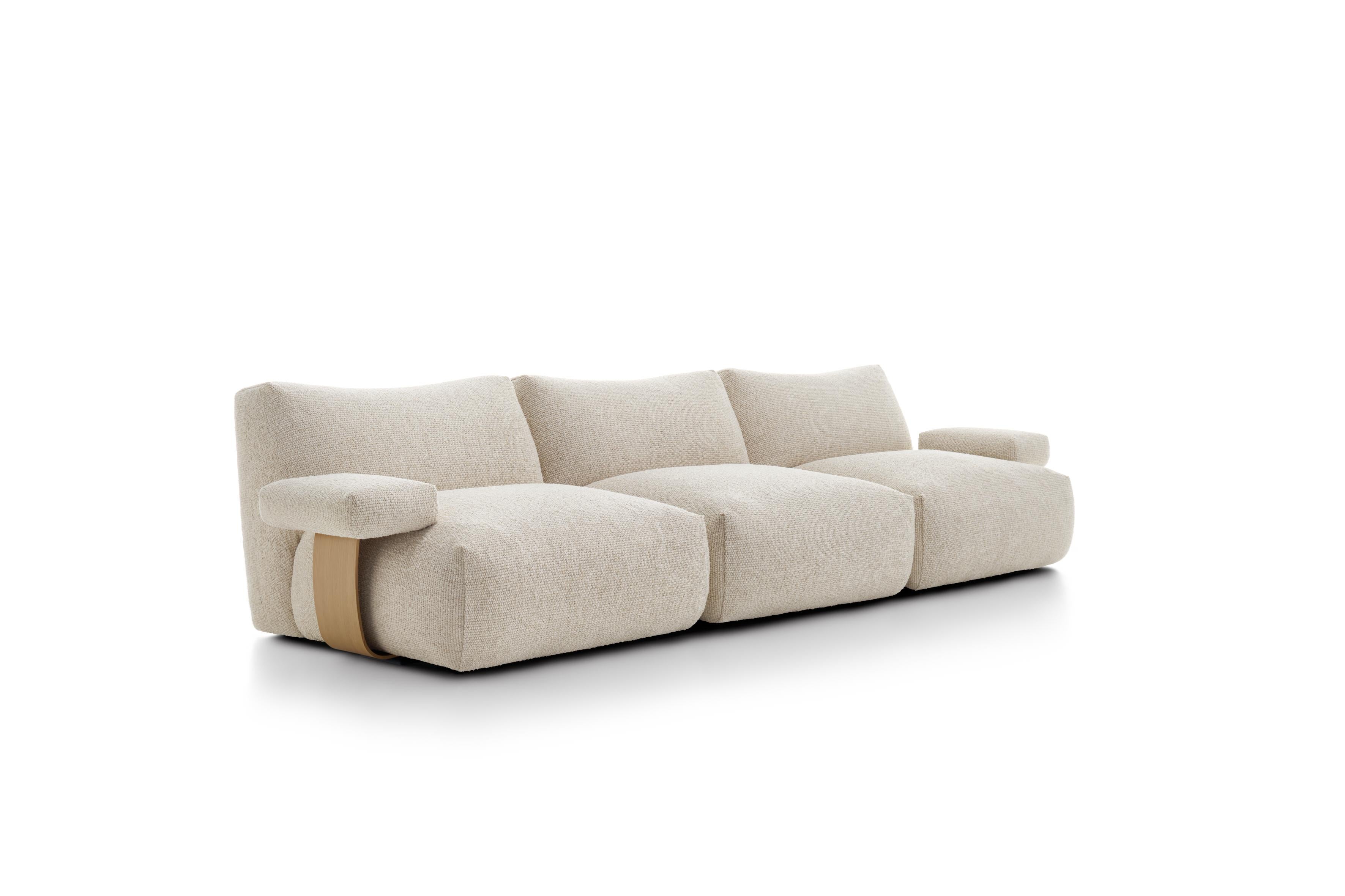 Customizable MDF Italia Goom Sofa by Jean Marie Massaud For Sale 3