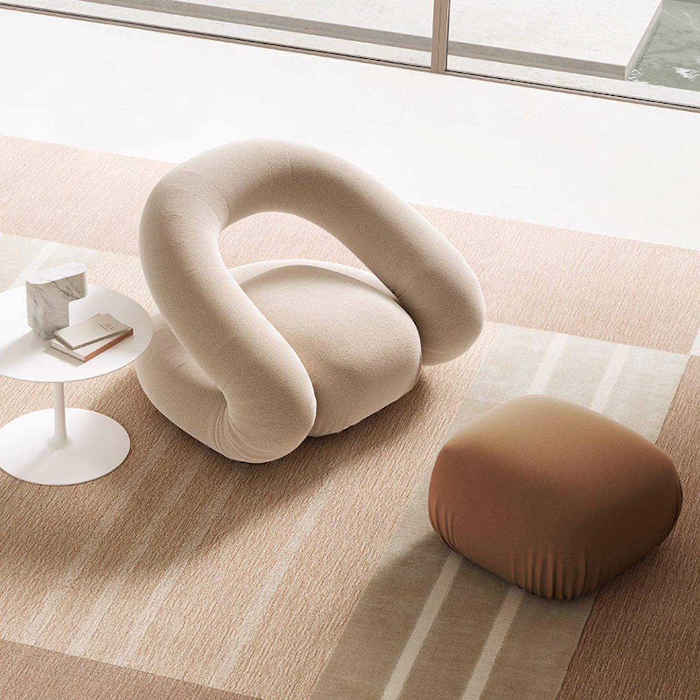 Customizable MDF Italia Peggy Lounge Armchair by Gio Tirotto In New Condition For Sale In New York, NY
