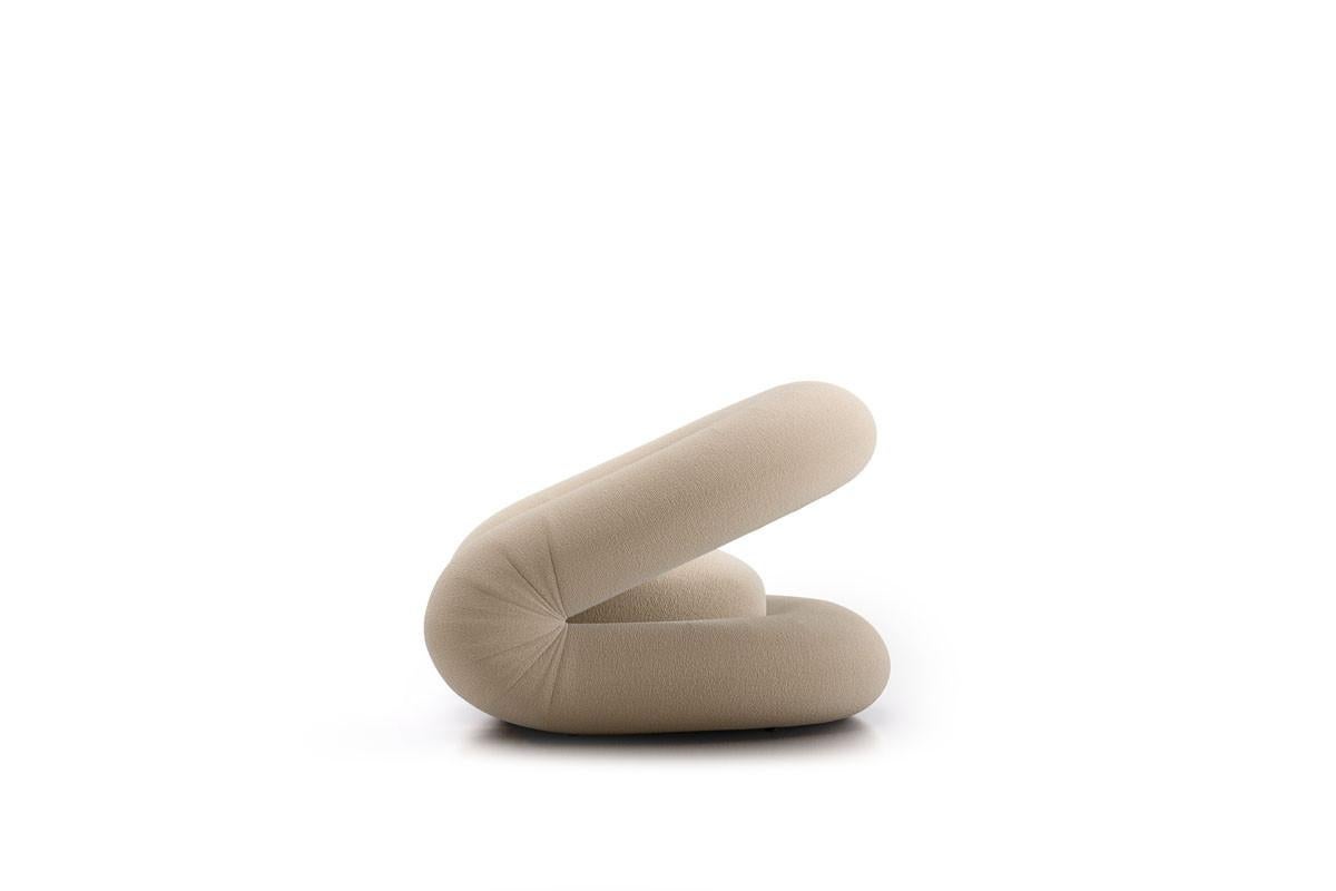 Contemporary Customizable MDF Italia Peggy Lounge Armchair by Gio Tirotto For Sale