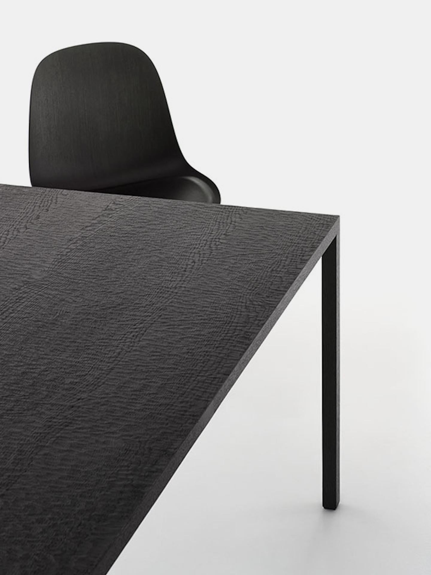Mesa personalizable MDF Italia Tense Material Heritage de Piergiorgio Cazzaniga Roble en venta