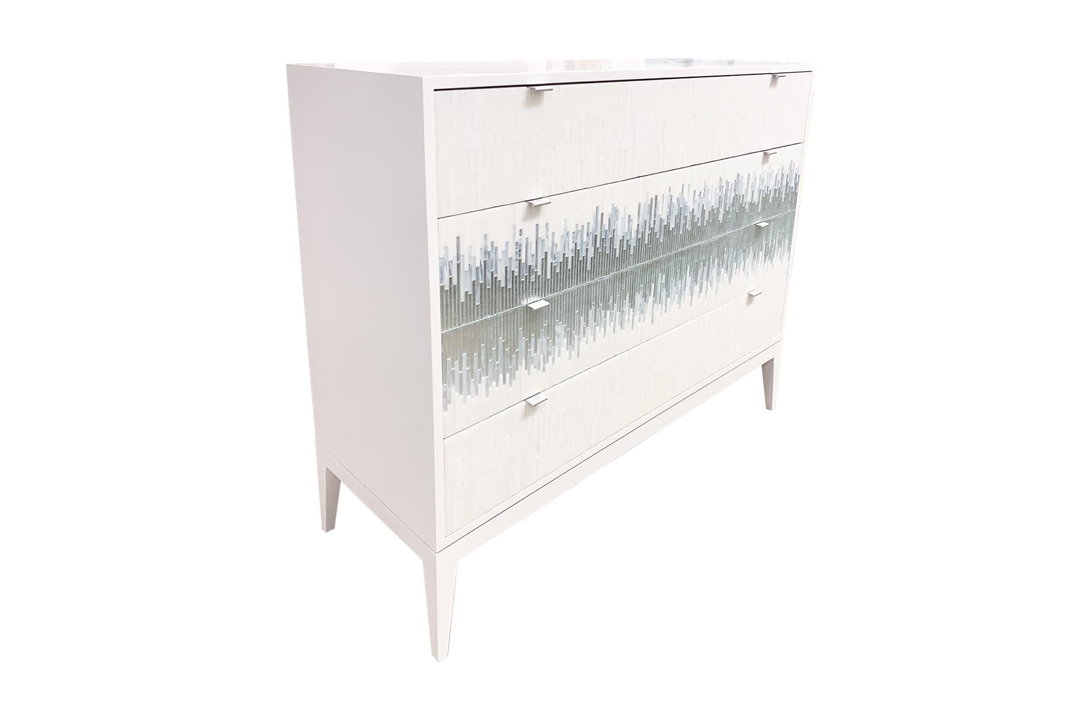 mosaic chest of drawers