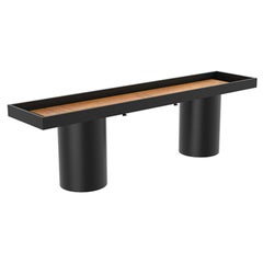 7' Anpassbarer moderner Shuffleboard-Tisch „Column“ für den Außenbereich