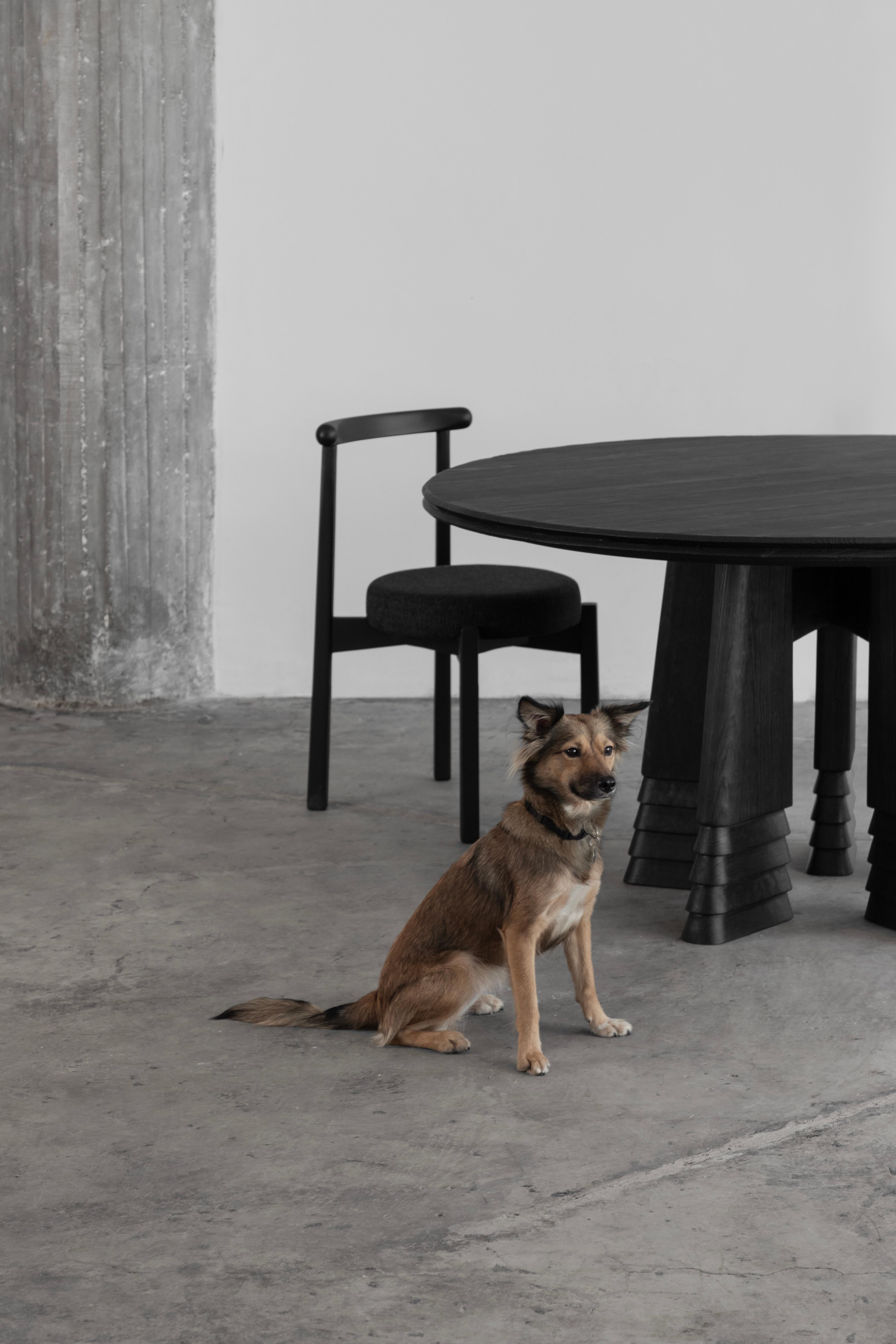 Customizable Modern Dining Table Reforma, Solid wood. 180 cm In New Condition For Sale In Ciudad de México, CDMX