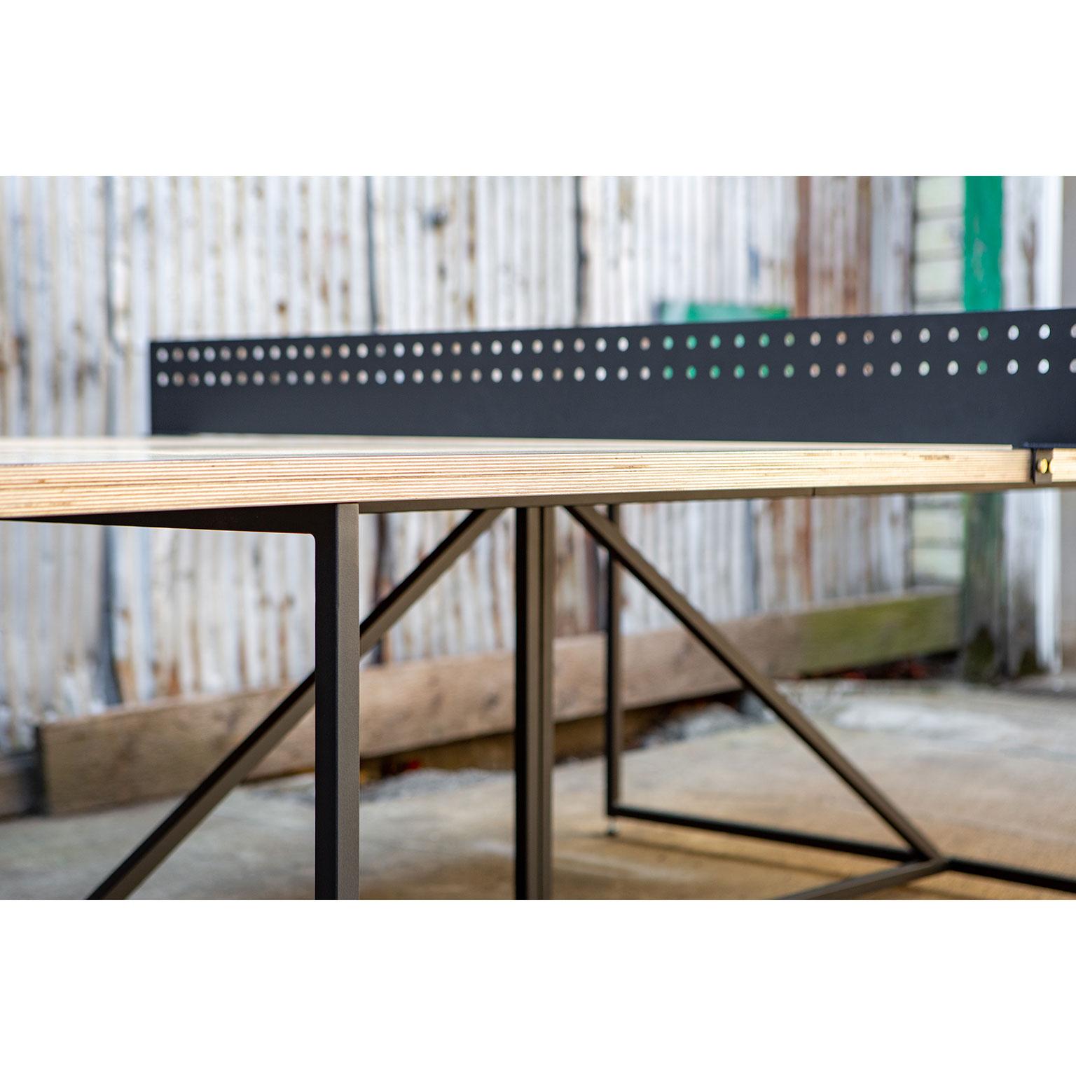 modern outdoor ping pong table