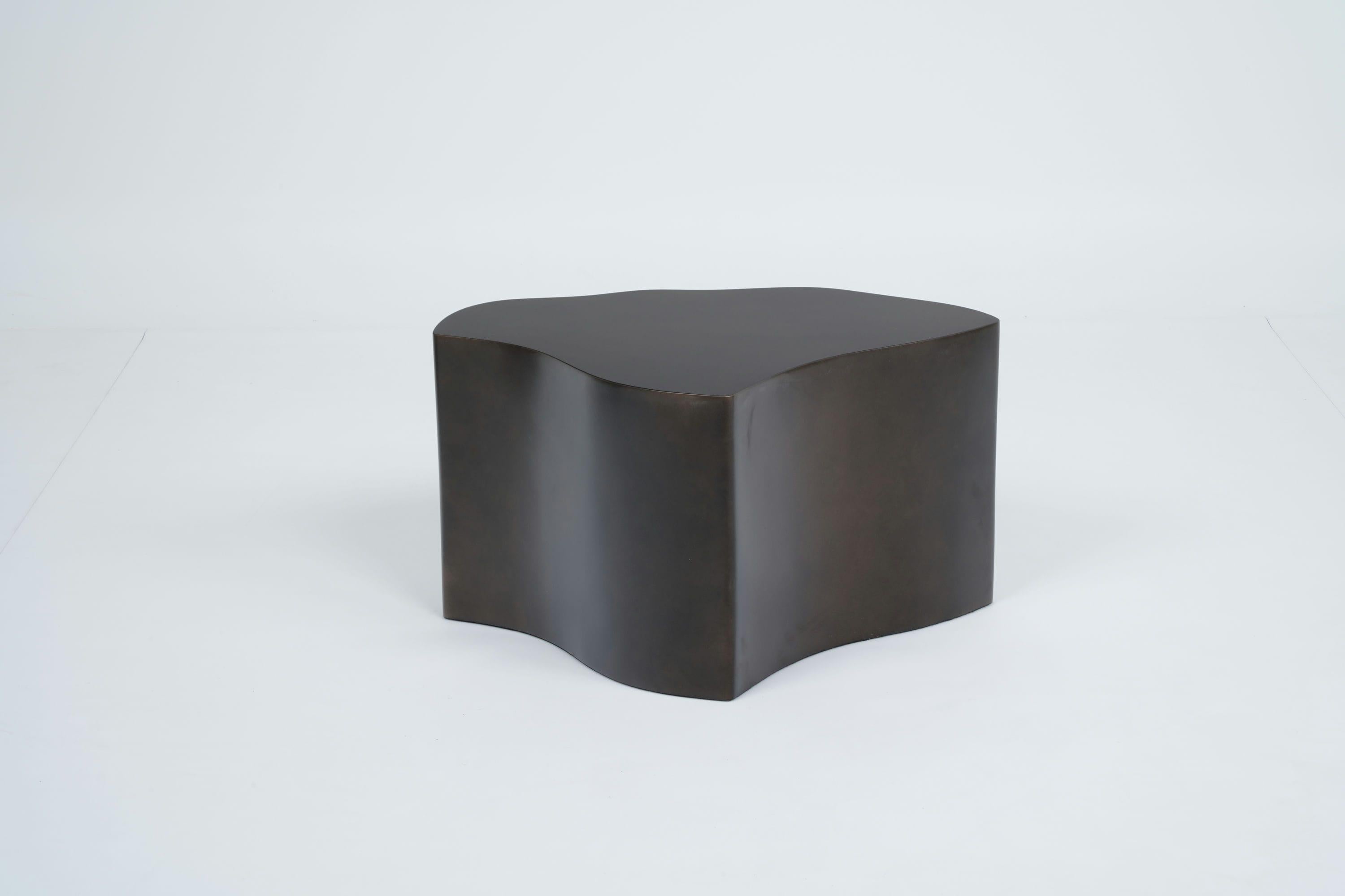 Portuguese Customizable Modular Resin Coffee Table in Matte Bronze Finish For Sale