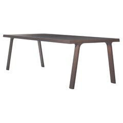 Mesa personalizable Montis Doble Fresno Teñido de Carbono by GIJS PAPAVOINE