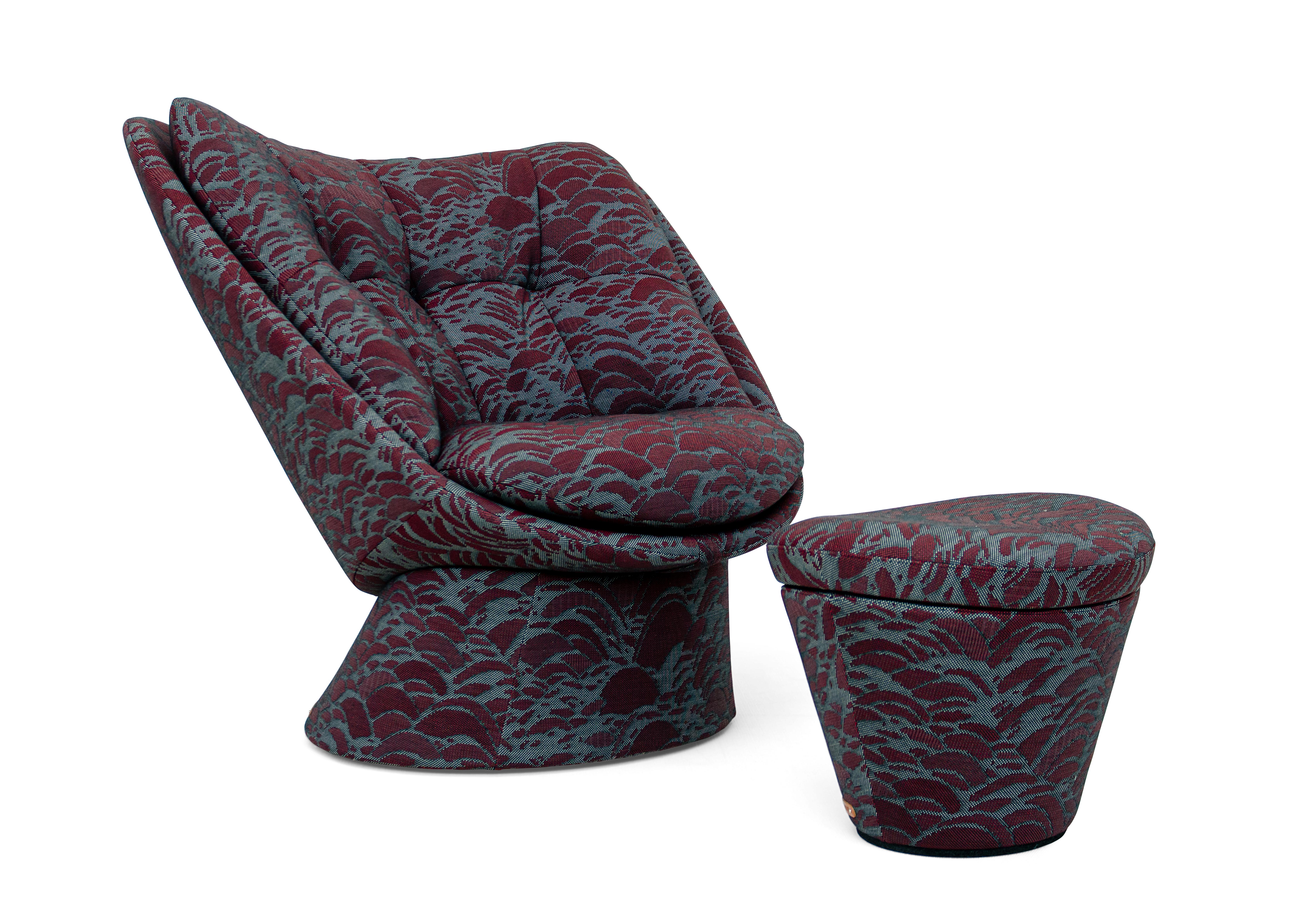 Customizable Montis Fabin Lounge Chair & Ottoman by OLIVER SCHICK For Sale 9