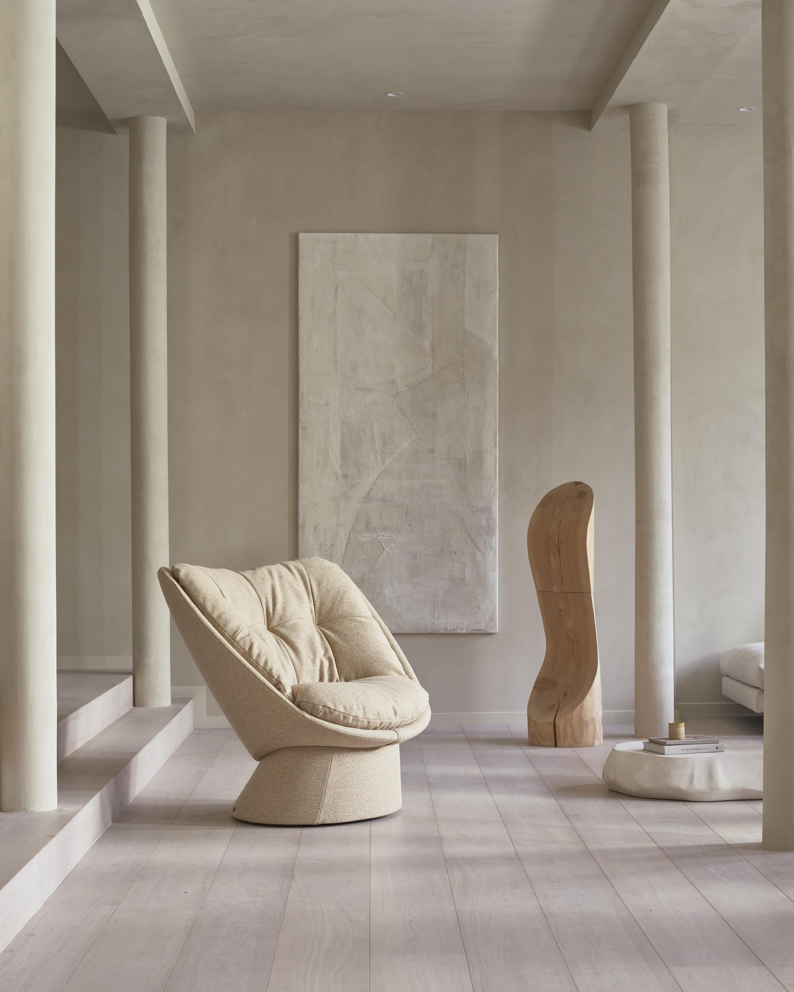 Upholstery Customizable Montis Fabin Lounge Chair & Ottoman by OLIVER SCHICK For Sale