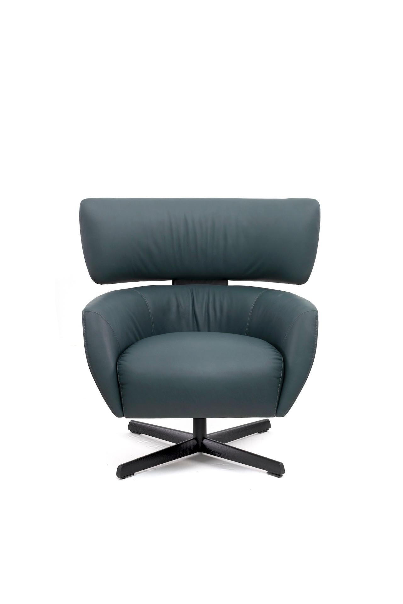 Sillón giratorio Montis George personalizable by GIJS PAPAVOINE Tapicería en venta