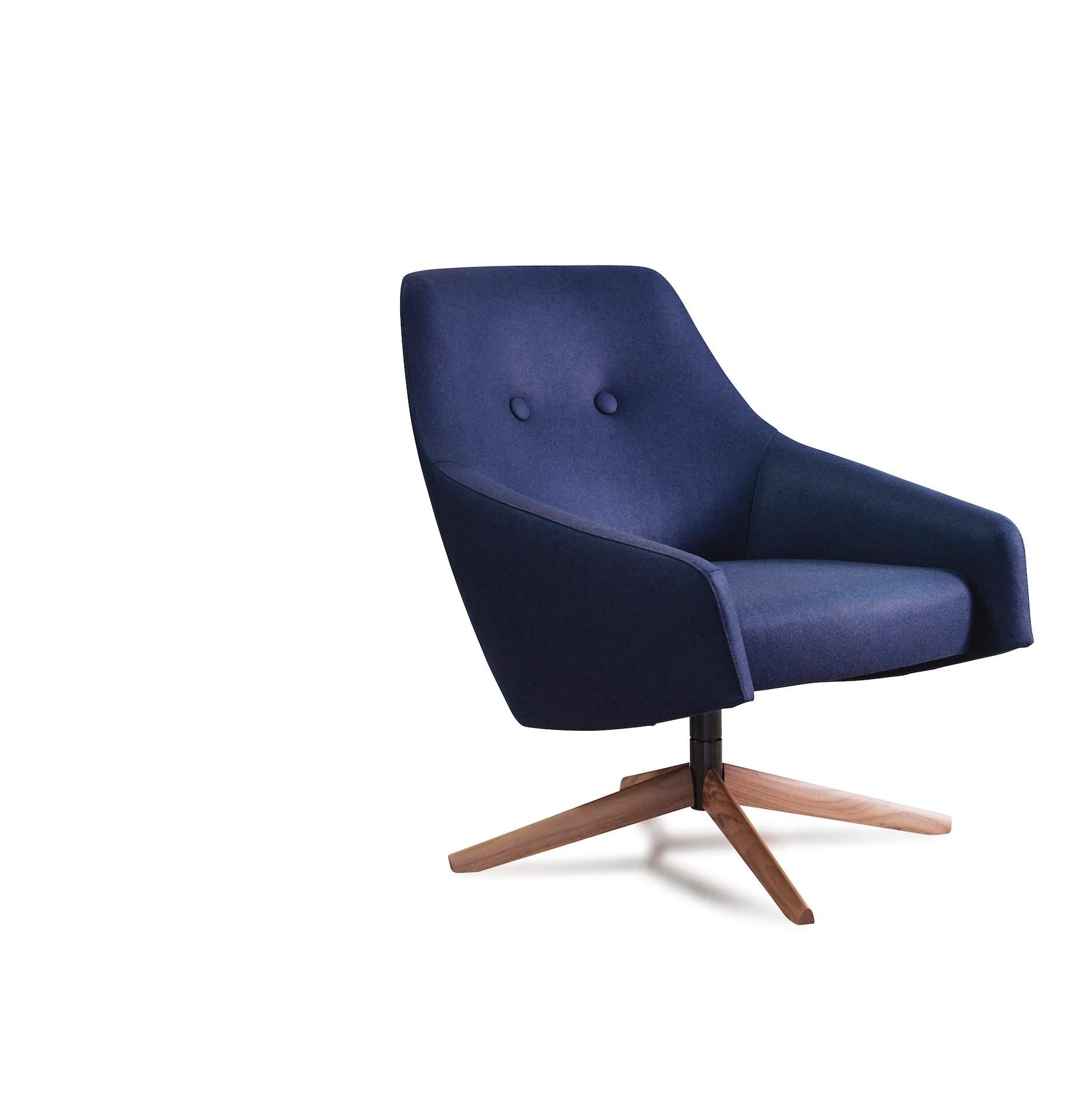 Silla baja giratoria Montis Puk personalizable by SIMON PENGELLY en venta 9