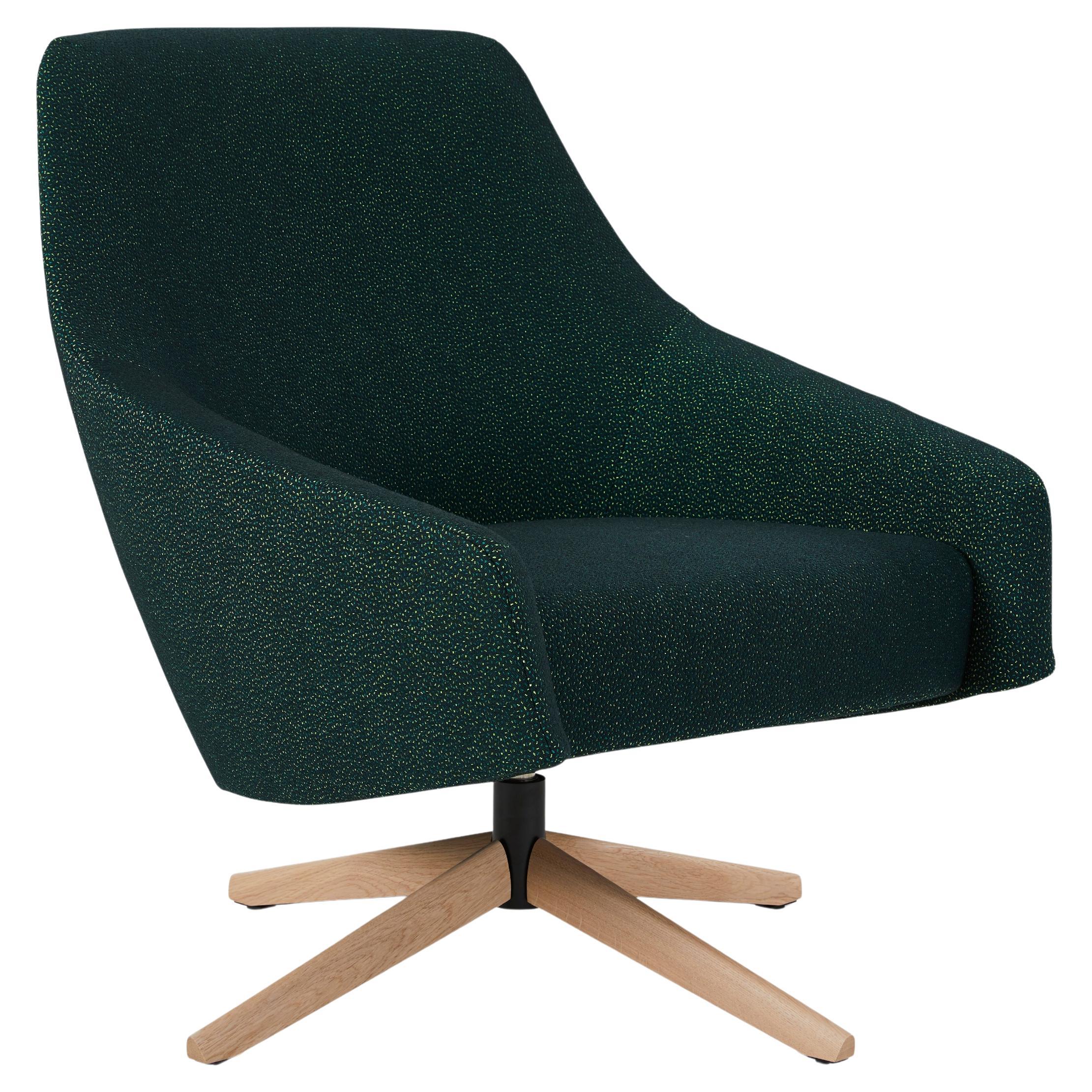 Customizable Montis Puk Low Swivel Lounge Chair by SIMON PENGELLY