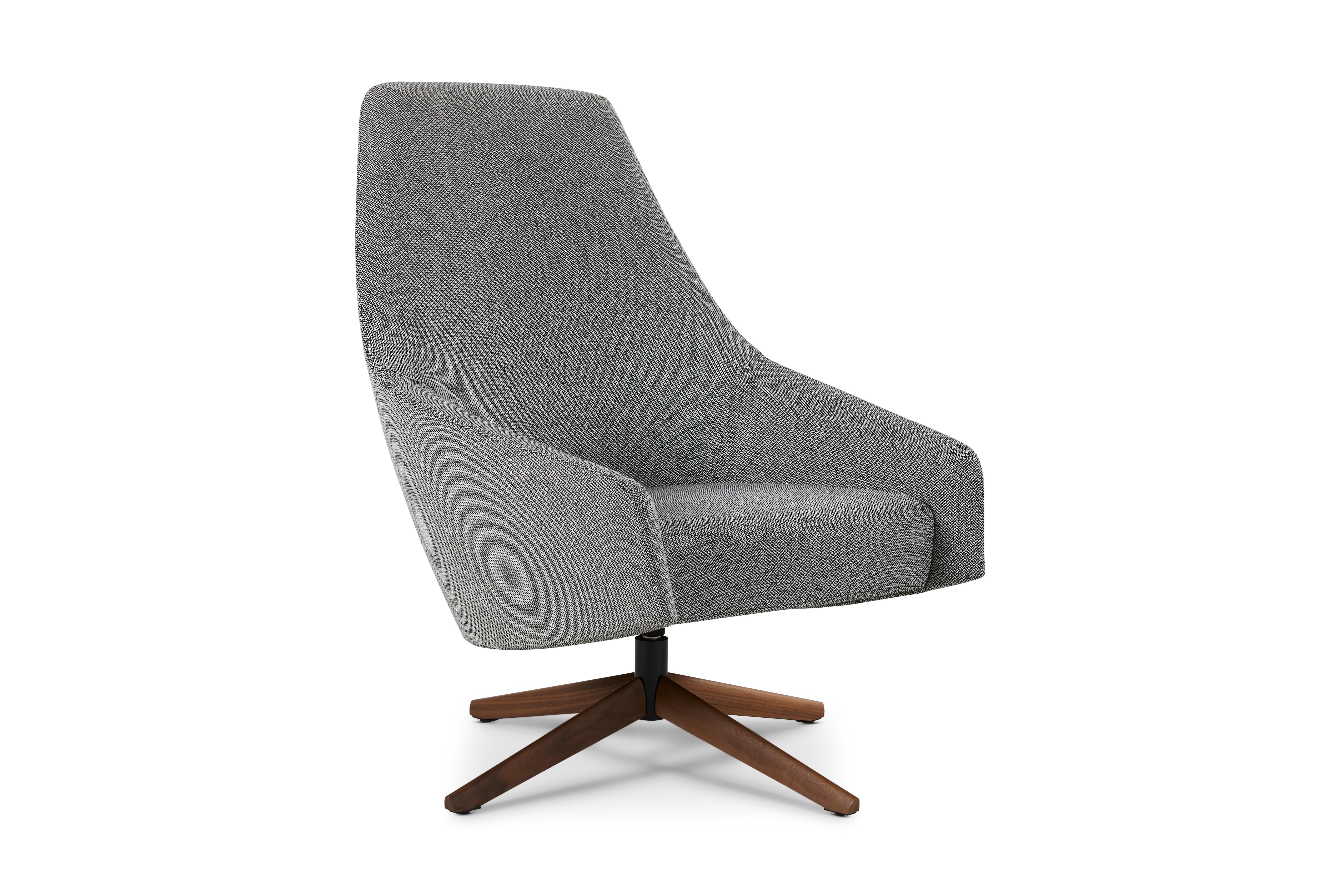 Sillón giratorio Montis Puk M personalizable by SIMON PENGELLY Tapicería en venta