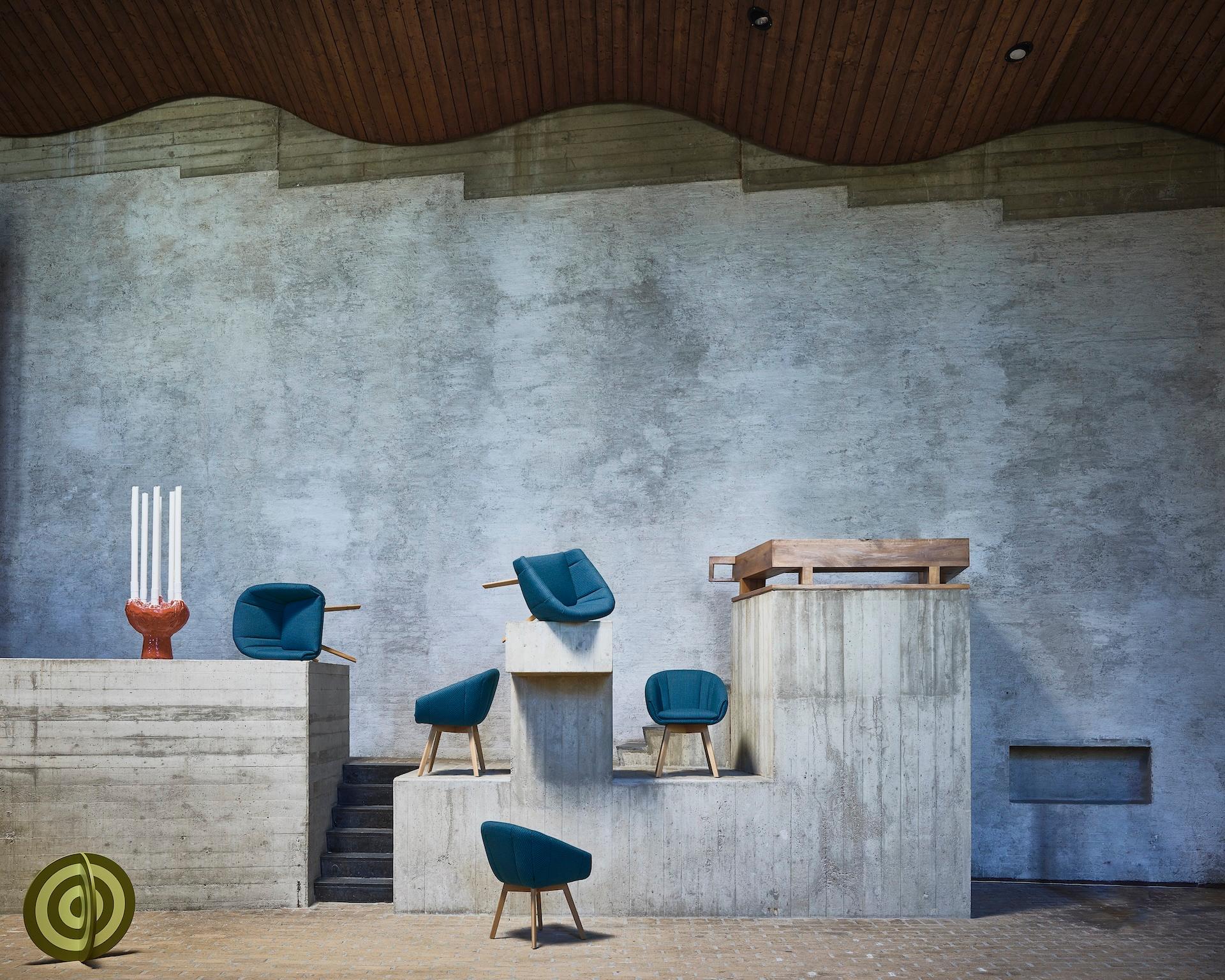 Sillón giratorio Luna Montis personalizable by FORMSTELLE Aluminio en venta