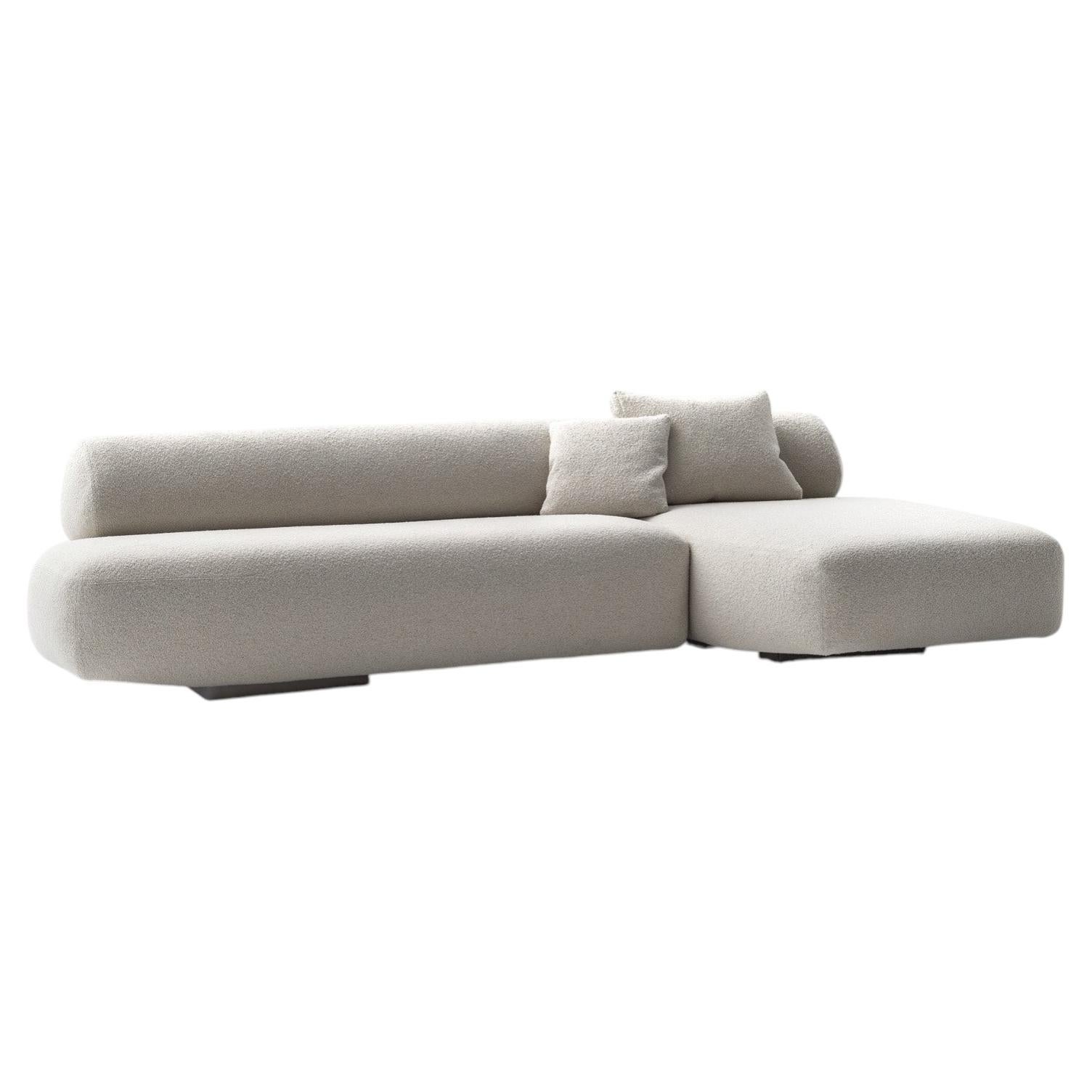 Canapé Gogan de Moroso, conçu par Patricia Urquiola et personnalisable