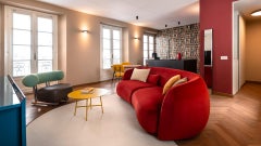 Poltrona Pipe di Moroso, personalizzabile, disegnata da Sebastian Herkner