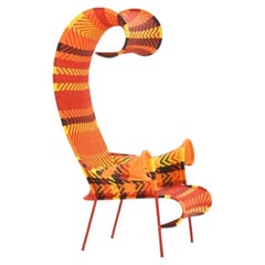 Individuell anpassbarer Moroso Shadowy Lounge-Sessel für den Außen- oder Innenbereich von Tord Boontje