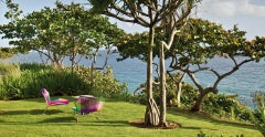 Sillón de exterior «Tropicalia» de Moroso, diseñado por Patricia Urquiola y personalizable