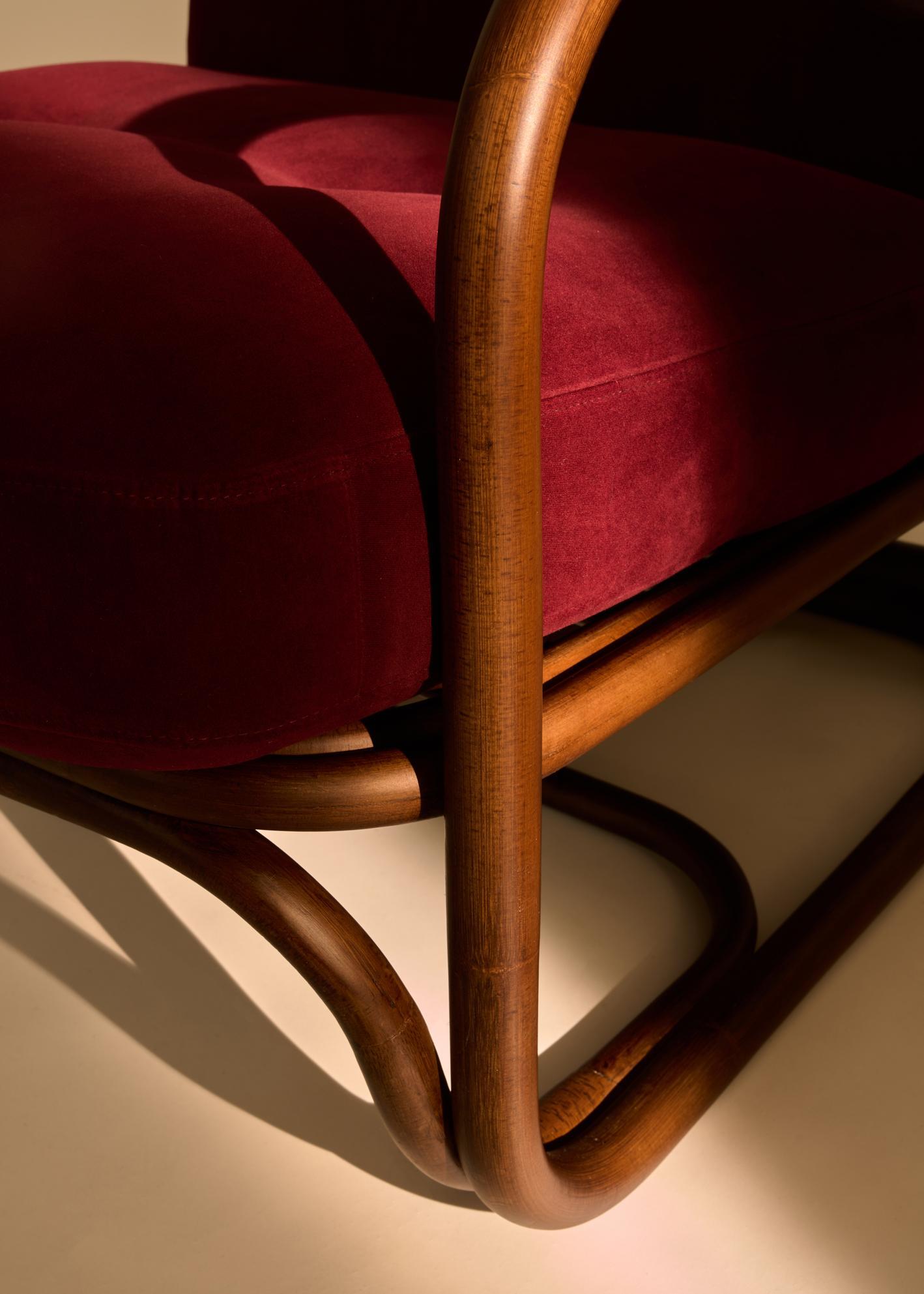 Customizable New and Made to order Gubi Poltrona Lounge Chair by CARLO DE CARLI In New Condition For Sale In New York, NY