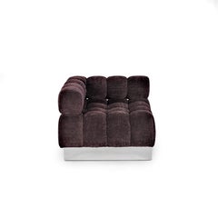 Divano modulare personalizzabile &New e su ordinazione Harvey Probber Deep Tuft