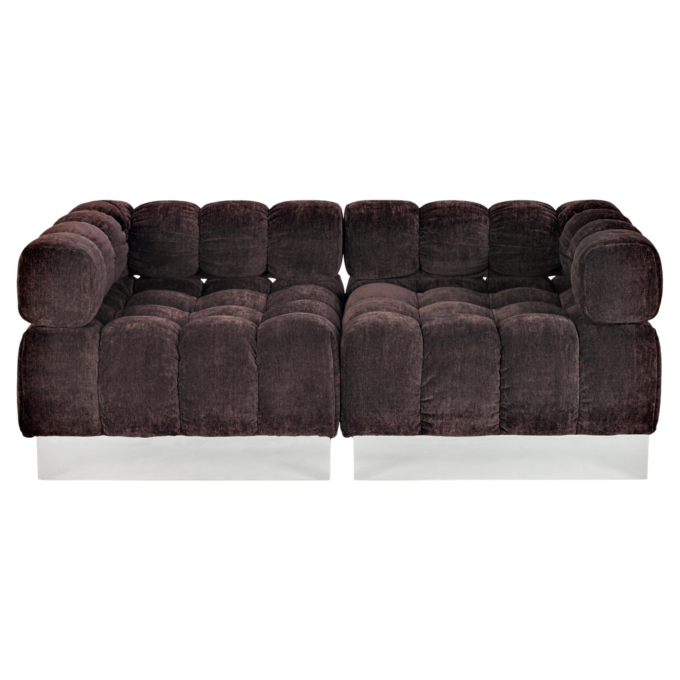 Sofá Modular Harvey Probber Deep Tuft Personalizable Nuevo y a Medida