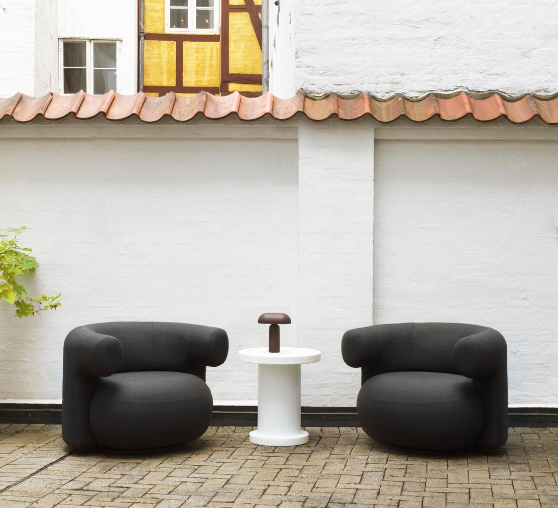 Anpassbarer Normann Copenhagen Burra Dreh-Loungesessel von Simon Legald im Angebot 5