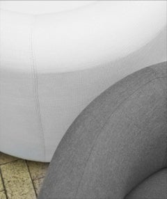 Customizable Normann Copenhagen Burra Swivel Lounge Chair by Simon Legald