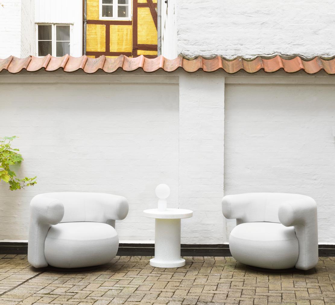 Anpassbarer Normann Copenhagen Burra Dreh-Loungesessel von Simon Legald im Angebot 1