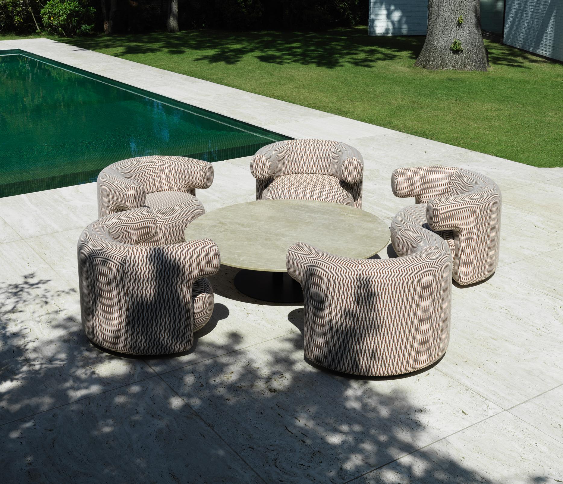 Anpassbarer Normann Copenhagen Burra Dreh-Loungesessel von Simon Legald im Angebot 3