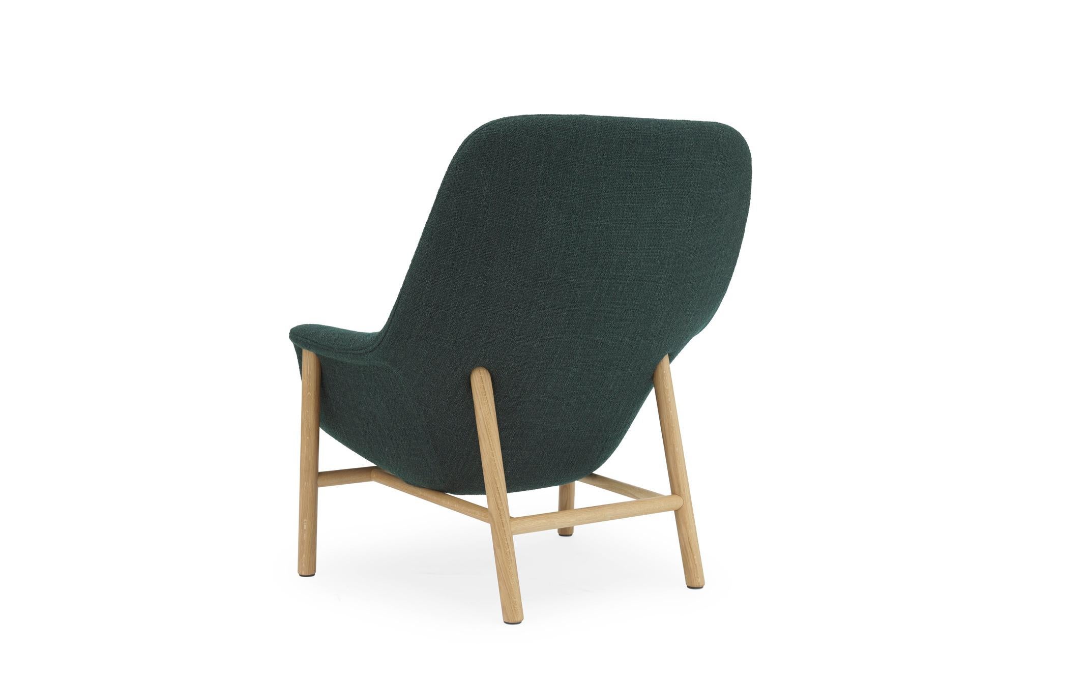 Customizable Normann Copenhagen Drape Lounge High W. Headrest by Simon Legald For Sale 11