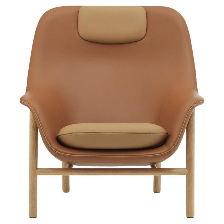 Customizable Normann Copenhagen Drape Lounge High W. Headrest by Simon  Legald For Sale at 1stDibs