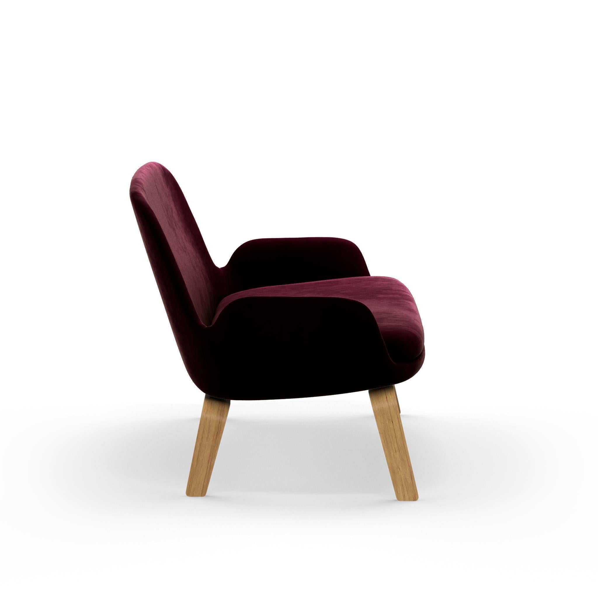 Customizable Normann Copenhagen Era Lounge Chair Low by Simon Legald For Sale 12