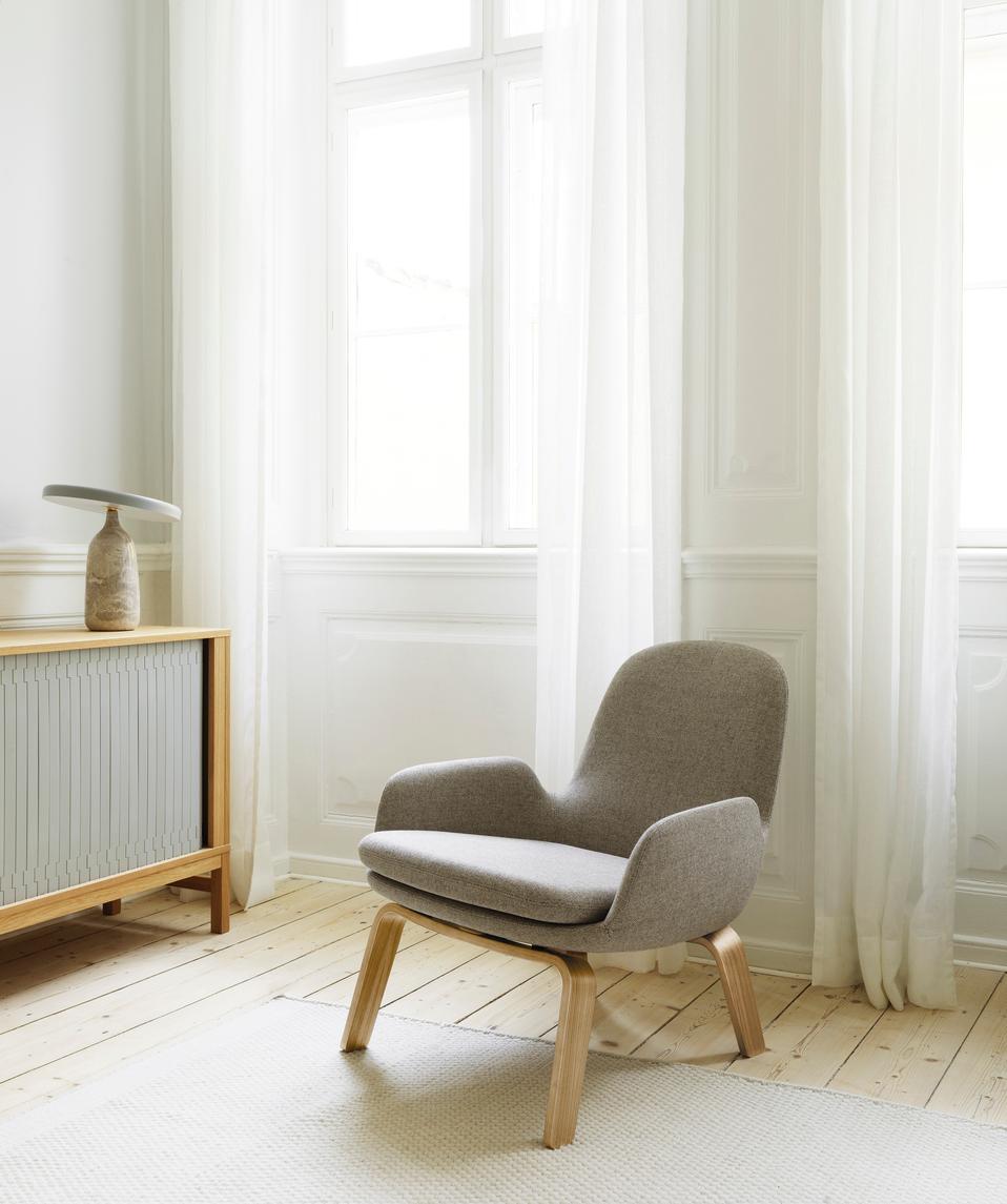 Danish Customizable Normann Copenhagen Era Lounge Chair Low by Simon Legald For Sale